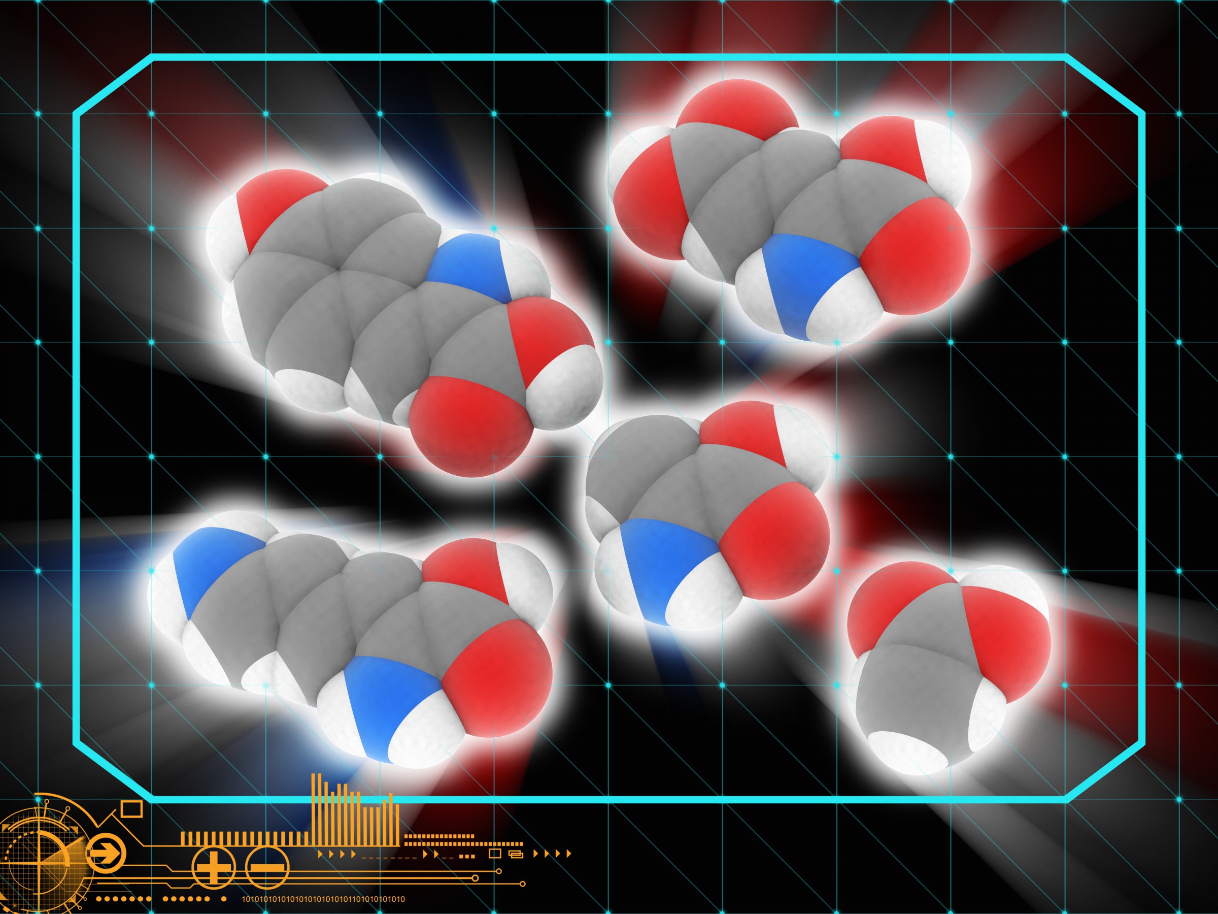 מולקולה השווה מיליארדים. המבנה הכימי של קו-פולימר 1 | מקור: Science Photo Library