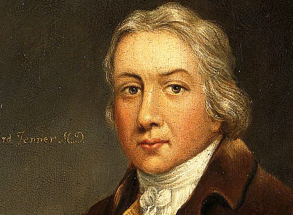 ציור שמן של אדוארד ג'נר | wikipedia, Wellcome Collection