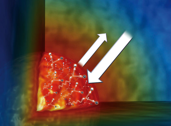 מודל של סופרנובה מסוג pair instabilty | איור: MEDI-MATION / SCIENCE PHOTO LIBRARY