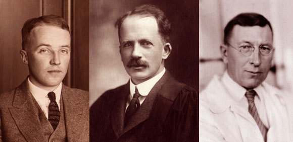 מימין לשמאל: פרדריק בנטניג, ג׳ון מקלאוד, וצ׳ארלס בסט | צילומים: אוני׳ טורונטו, ספריית וארכיבי קנדה