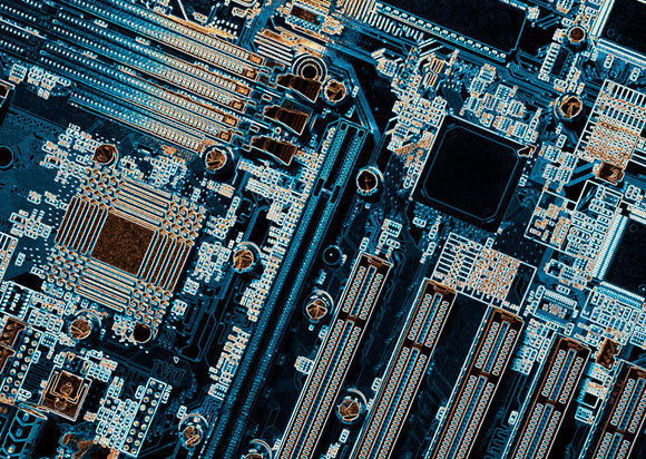 לוח אם של מחשב עם טרנזיסטורים | Christian Lagerek, SPL