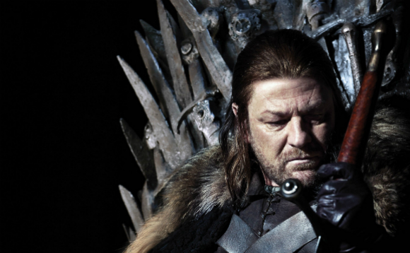 צבע השיער של הילדים עשוי לחשוף את הבגידות. נד סטארק | צילום מתוך כרזה של הסדרה "משחקי הכס"