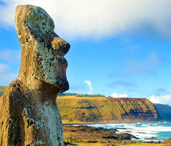 פסל מואי, צילה , שאטרסטוק