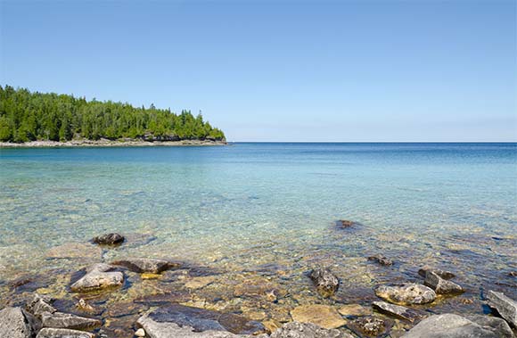 החמצן באטמוספרה נוצר בין היתר בתהליך פוטוסינתזה של חיידקים כחוליים החיים במים. אגם יורון | צילום: pavels, Shutterstock