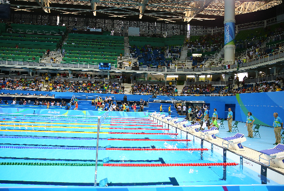 Das olympische Becken in Rio 2016 | Foto: Leonard Zhukovsky, Shutterstock