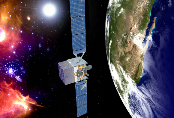 איור של טלסקופ החלל "פרמי" לחקר קרינת גמא | מקור: NASA