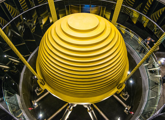 كابح الصّدمات في تايبيه 101. تصوير Shutterstock