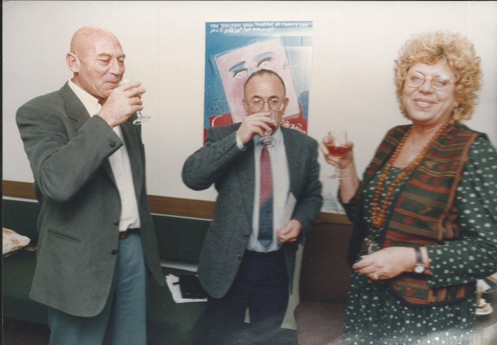 התווה את תפקיד המשרד. ינאי (משמאל) עם שרת המדע, שולמית אלוני | צילום: אתר מחשבות, ThinkIL