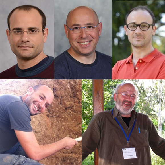 בכיוון השעון: פיליפה נטליו, אבי גופר, אביעד אגם, עידו עזורי ועידו פנקס | צילומים באדיבותם