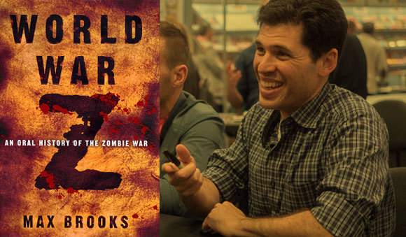מקס ברוקס והספר "מלחמת העולם Z" | צילום: Rhododendrites, ויקיפדיה