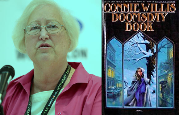 שתי תקופות, שתי מגפות וחוסר אונים דומה. קוני ויליס ו"ספר יום הדין" | צילום: Gage Skidmore, ויקיפדיה