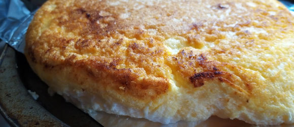 החביתה המוכנה | צילום: דפנה מנדלר