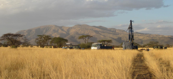 אתר הקידוח בקניה שבעזרתו תיעדו החוקרים את ההיסטוריה של האזור | מקור: Human Origins Program, Smithsonian