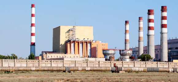 Schnellneutronenreaktor, erbaut von der Sowjetunion in Schewtschenko am Ufer des Kaspischen Meers | Foto: Shutterstock,  yevgeniy11