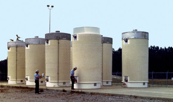 Atommüllbehälter | Foto: Wikipedia, Atomaufsichtsbehörde, USA, gemeinfrei