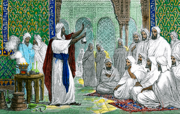 يعتبر جابر بن حيّان من أعظم العلماء في العصر الذهبي للإسلام. المصدر: مكتبة الصور العلمية SCIENCE PHOTO LIBRARY