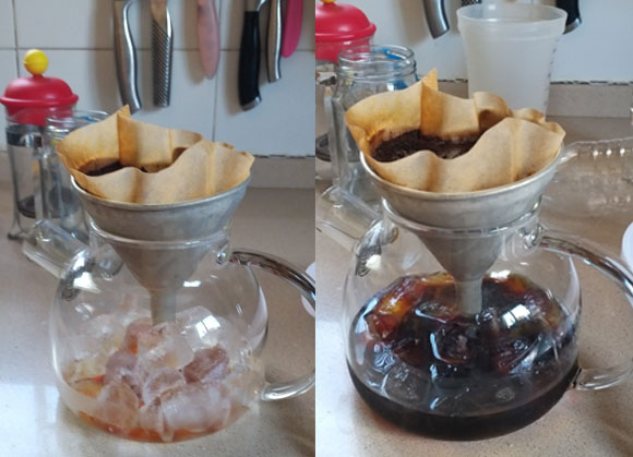 القهوة الباردة على الطريقة اليابانية | تصوير: دفنا مندلر