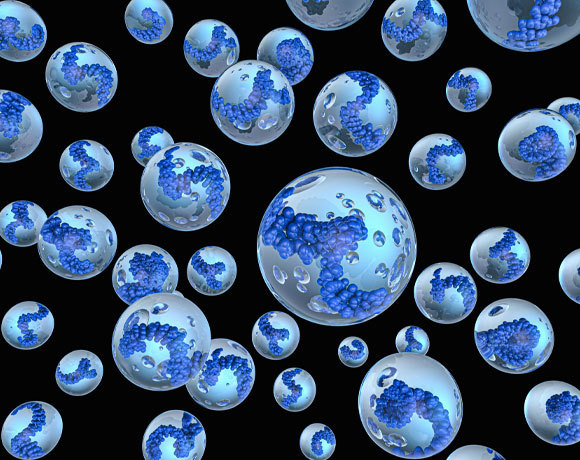 mRNA בבועיות שומן | איור: LAGUNA DESIGN / SCIENCE PHOTO LIBRARY