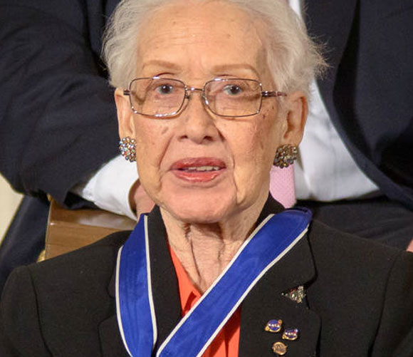 جونسون أثناء عملها في وكالة الفضاء| المصدر: وكالة ناسا