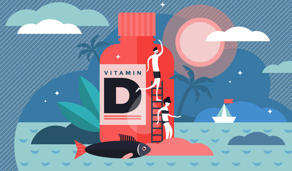 Muchas de las investigaciones sobre el tema sufren de problemas significativos y de todas maneras no muestran que la ausencia de vitamina afecta la probabilidad de contagio o a la gravedad de la enfermedad. Dibujo: Shutterstock