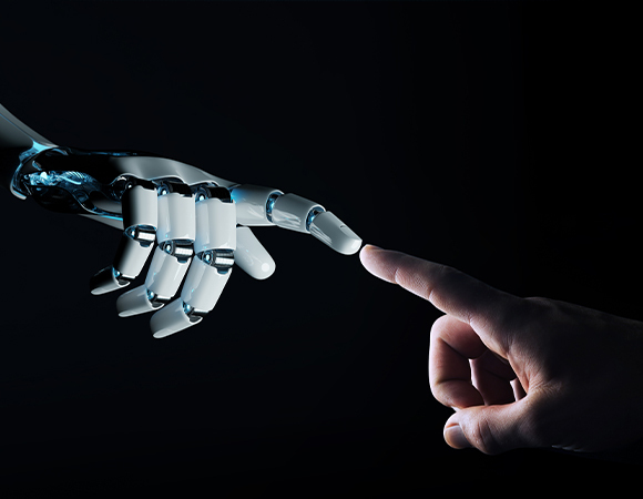 שילוב אדם-מכונה. הדרך לאלוהות? | צילום: sdecoret, שאטרסטוק