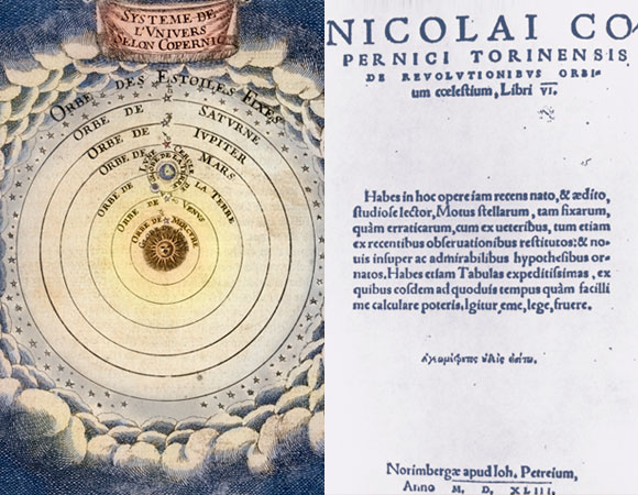 הספר שזכה להתעלמות בזמנו נחשב כיום לאחד החשובים בהיסטוריה של המדע. על הסיבובים | מקור: Science Photo Library