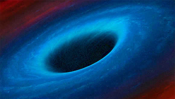 Simulation of a black hole | Source: Science Photo Library