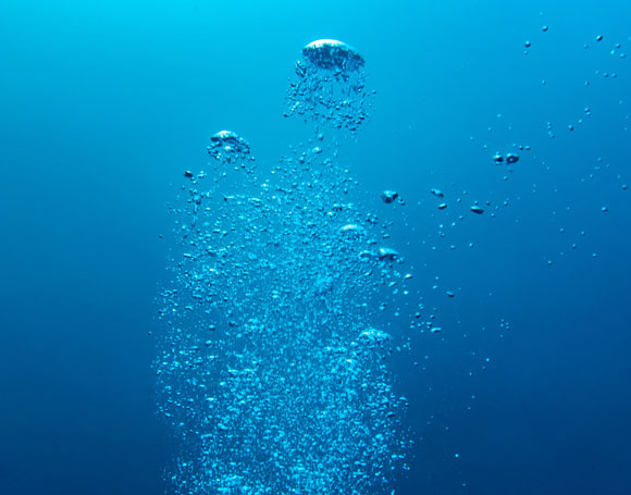 בועות במים | צילום אילוסטרציה: unterwegs, Shutterstock