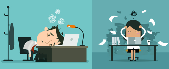 דחק מתמשך משפיע על הלב וכלי הדם, על מערכת החיסון ואפילו על המצב הנפשי | איור: Shutterstock