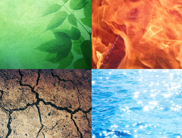 למרות כל הראיות נגדה, תורת ארבעת היסודות ממשיכה להתקיים בתפיסות מיסטיות | איור: Shutterstock