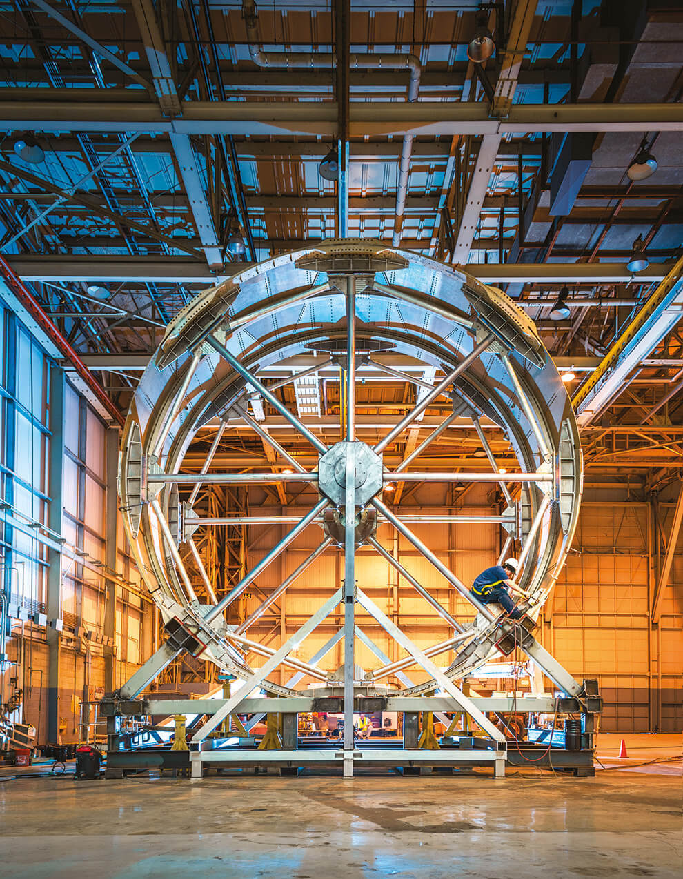 "פחית הבירה" מחזיקה מקטעי גלילים במקומם לצורך בדיקות | Scientific American