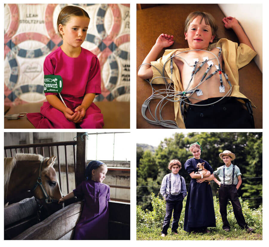 צילומי ילדים מטופלים במרפאה.קרדיט: גרנט דלין | Scientific American