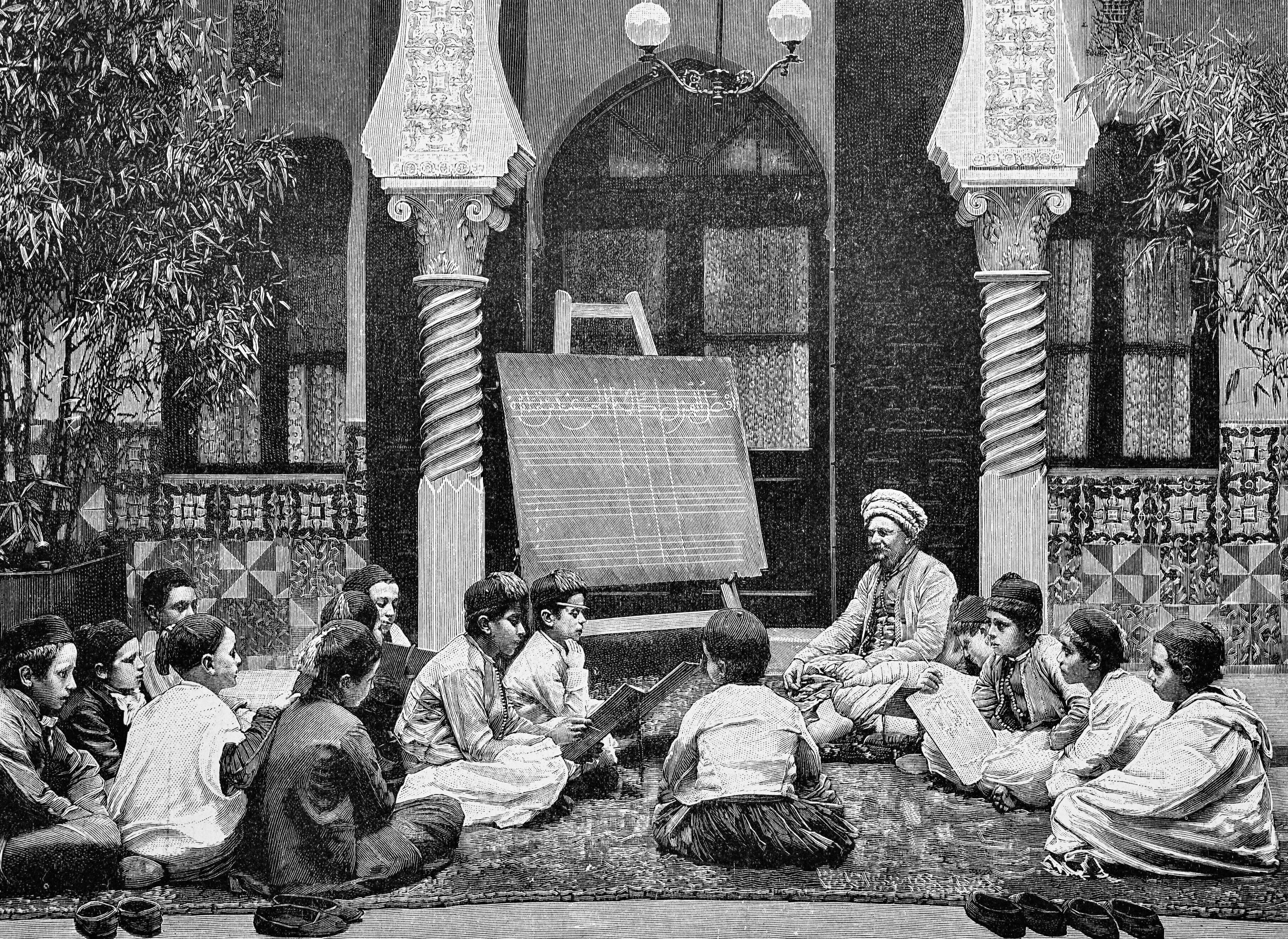 הרוח של אהבת הידע והמחקר עברה לעולם המוסלמי. מדרסה באלג'יריה הרבה אחרי תור הזהב | מקור: Science Photo Library