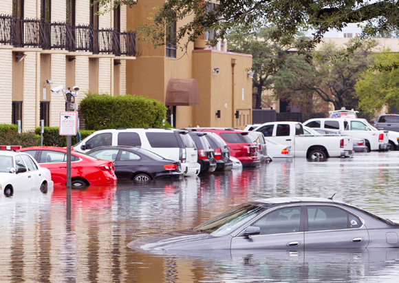 הסופה הארווי השתהתה מעל טקסס למשך כמעט שבוע. התוצאה: הצפות נרחבות | צילום: Shutterstock
