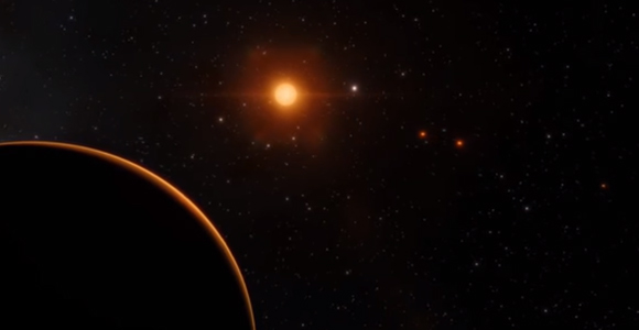 אנו עדיין לא יודעים דברים בסיסיים על מערכת השמש הזו, אבל היא מסקרנת מאוד. TRAPPIST-1 | הדמיה: ESO