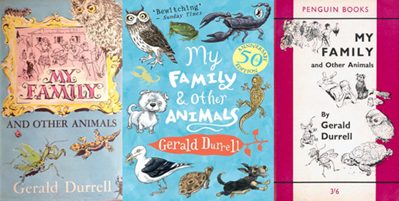 תיאורים שופעי הומור ואהבה. שלוש הוצאות של "משפחתי וחיות אחרות", הספר המצליח ביותר של דארל