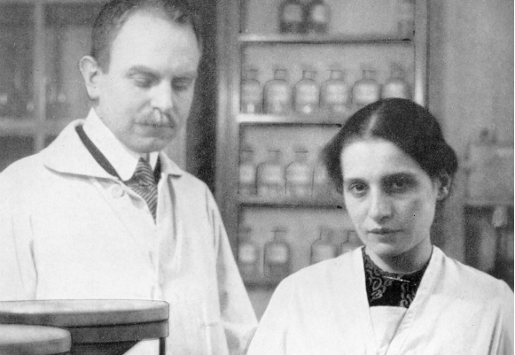 היא עשתה את העבודה החשובה, הוא קיבל פרס נובל. מייטנר עם אוטו האן | מקור: Science Photo Library