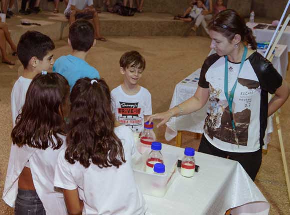 הדגמה בליל המדענים