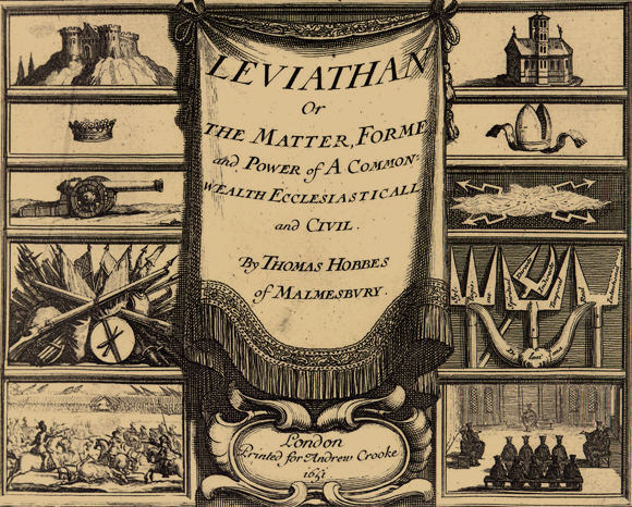 ספרו של הפילוסוף הבריטי תומס הובס