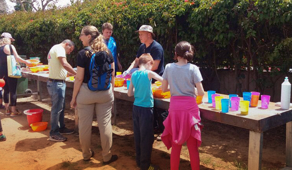 פינת הדגמה מדעית