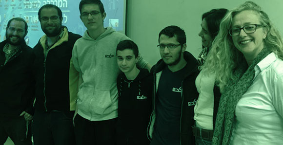 משתתפי המיני האקתון בראשון לציון